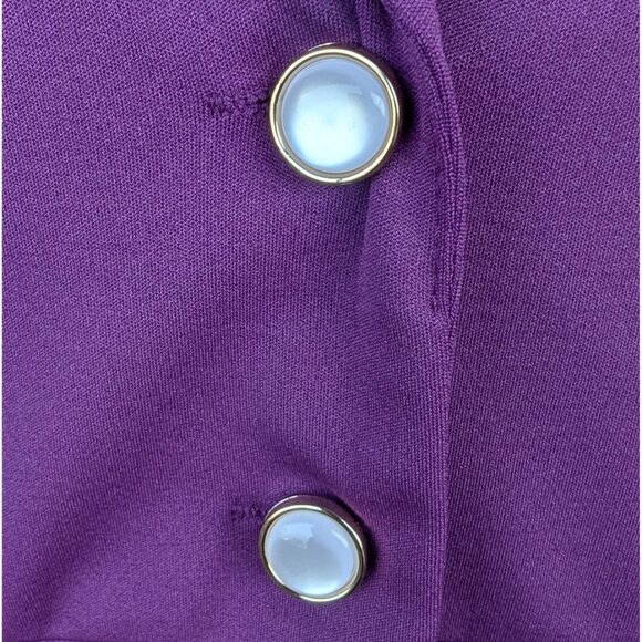 πNWT Purple Two-Piece Suit β Medium Top, Large Skirt - Picture 4 of 10